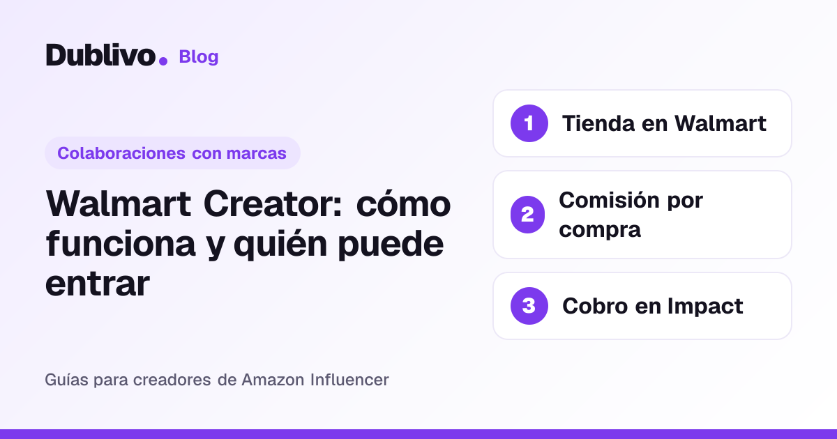 Portada: Walmart Creator: cómo funciona y quién puede entrar